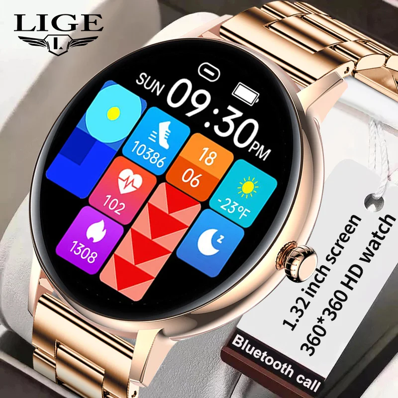 Смарт-часы LIGE 2023 золотистые Смарт-часы для телефонов Android и IOS IP68 фитнес-часы трекер активности наручные часы с сенсорным экраном
Смарт-часы LIGE 2023 золотистые Смарт-часы для телефонов Android и IOS IP68 фитнес-часы трекер активности наручные часы с сенсорным экраном