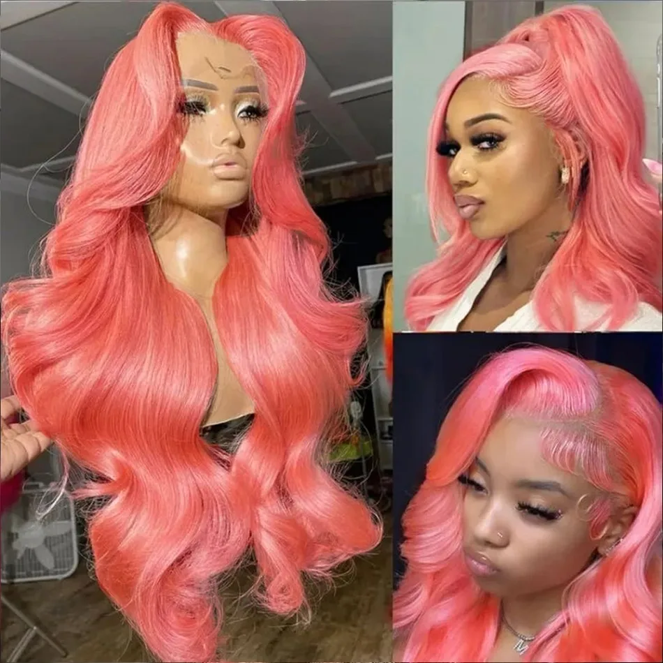 38Inch Pink Body Wave Human Hair Wigs 13X6 Hd Lace Frontal Wig Human Hair 250 Density Colored Preplucked Brazilian Hair Wig
38Inch Pink Body Wave Human Hair Wigs 13X6 Hd Lace Frontal Wig Human Hair 250 Density Colored Preplucked Brazilian Hair Wig