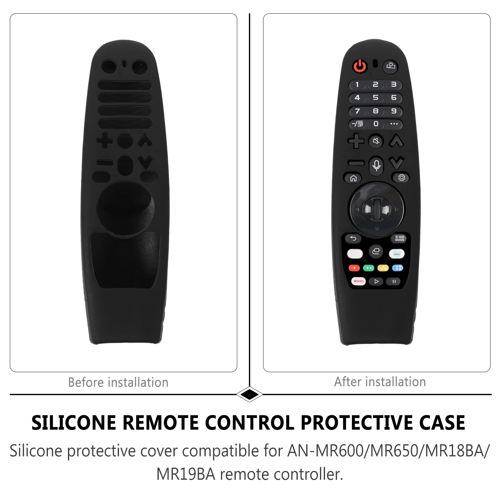 Silicone Remote Control Cover Compatible For Mr650 Mr18Ba Mr19Ba Ergonomic Anti-Drop Dustproof Protective Case For Controller
Silicone Remote Control Cover Compatible For Mr650 Mr18Ba Mr19Ba Ergonomic Anti-Drop Dustproof Protective Case For Controller