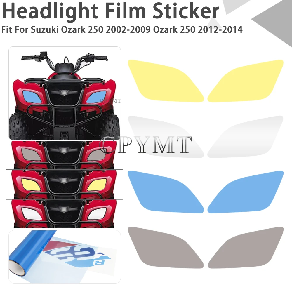 Fit For Suzuki Ozark 250 2002-2009 Ozark 250 2012-2014 Motorcycle Headlight Film Decor Sticker Headlamp Film Protection Decal
Fit For Suzuki Ozark 250 2002-2009 Ozark 250 2012-2014 Motorcycle Headlight Film Decor Sticker Headlamp Film Protection Decal