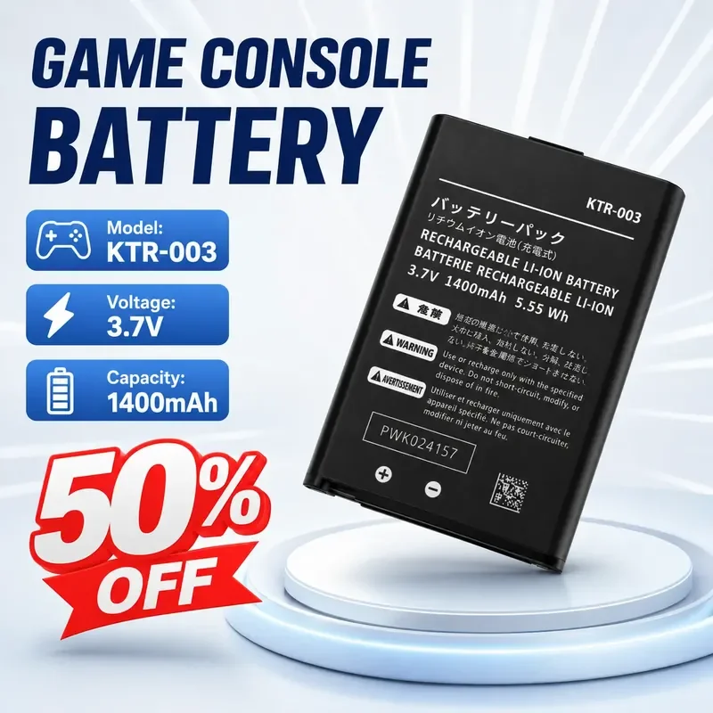 For Nintendo New 3DS KTR-003 Game Console Wholesale Spot Applicable with Built-in 1500mAh High-Capacity Battery
For Nintendo New 3DS KTR-003 Game Console Wholesale Spot Applicable with Built-in 1500mAh High-Capacity Battery