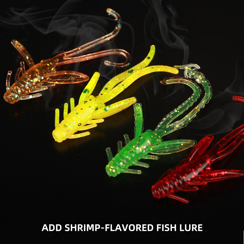 Рыболовная приманка DoliveCraw 30 шт., рыболовные приманки, креветки, Мягкая приманка 60 мм, Мягкая приманка, креветки, вертлюги, морской окунь для карпа
Рыболовная приманка DoliveCraw 30 шт., рыболовные приманки, креветки, Мягкая приманка 60 мм, Мягкая приманка, креветки, вертлюги, морской окунь для карпа