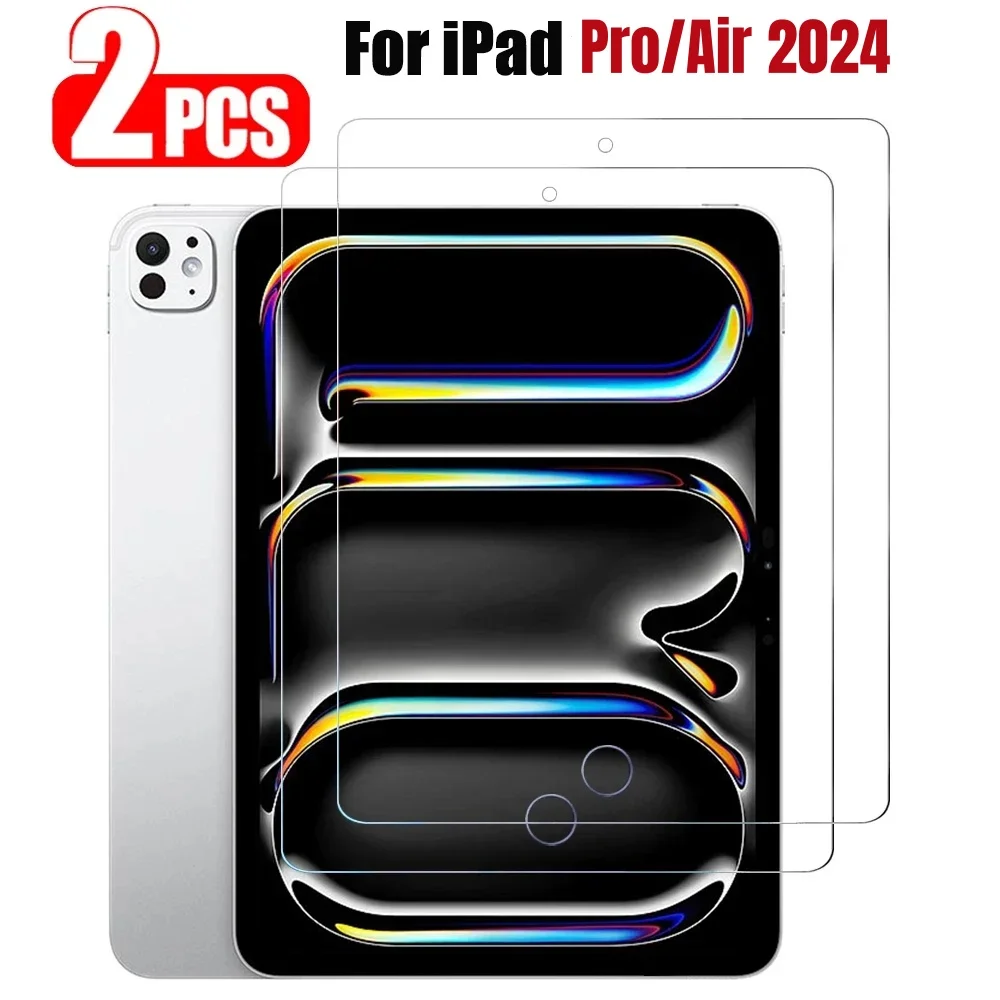 2PCS HD Tempered Glass For iPad Air 13 Pro 11 2024 Screen Protector For iPad Air 11‑inch 6 6th 5th 7th Protective Film
2PCS HD Tempered Glass For iPad Air 13 Pro 11 2024 Screen Protector For iPad Air 11‑inch 6 6th 5th 7th Protective Film