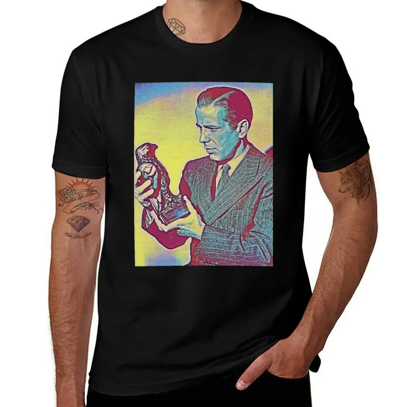Gifts For Movie Fan Maltese Falcon Retro Wave T-Shirt vintage graphic tee Man t-shirt funny costumes cotton t shirt men
Gifts For Movie Fan Maltese Falcon Retro Wave T-Shirt vintage graphic tee Man t-shirt funny costumes cotton t shirt men