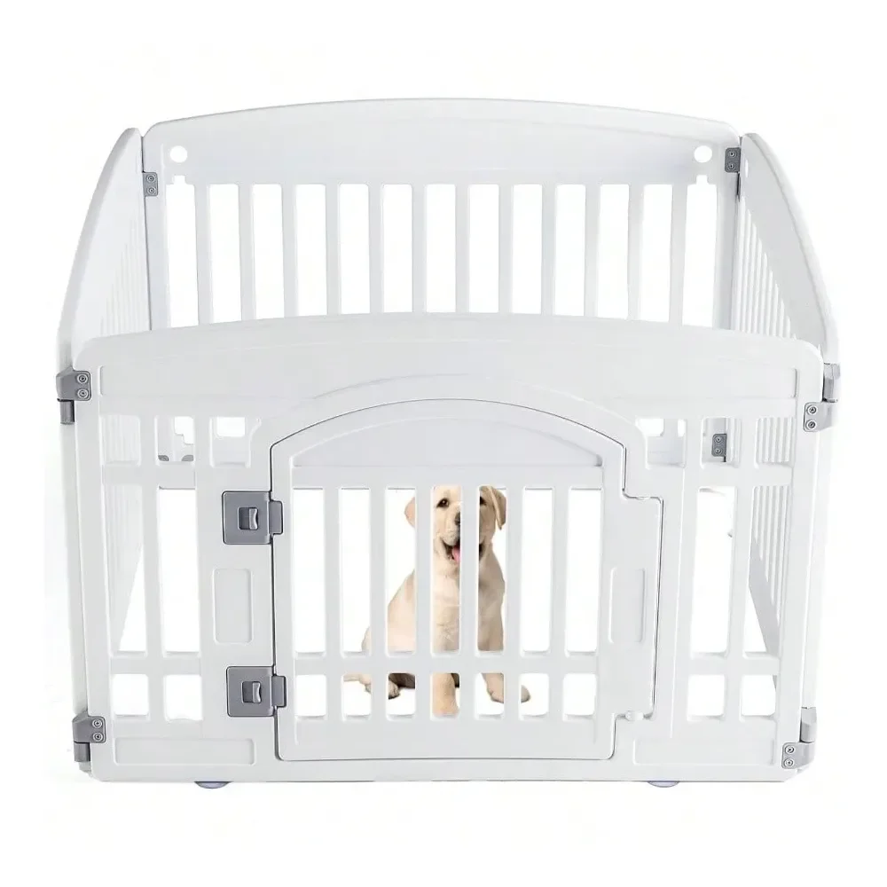 Dog Playpen 4 Panel 24 Expandable Durable Pet Fence Small To Medium Dogs Indoor Outdoor Portable Puppy Playpen With Secure Lock
Dog Playpen 4 Panel 24 Expandable Durable Pet Fence Small To Medium Dogs Indoor Outdoor Portable Puppy Playpen With Secure Lock