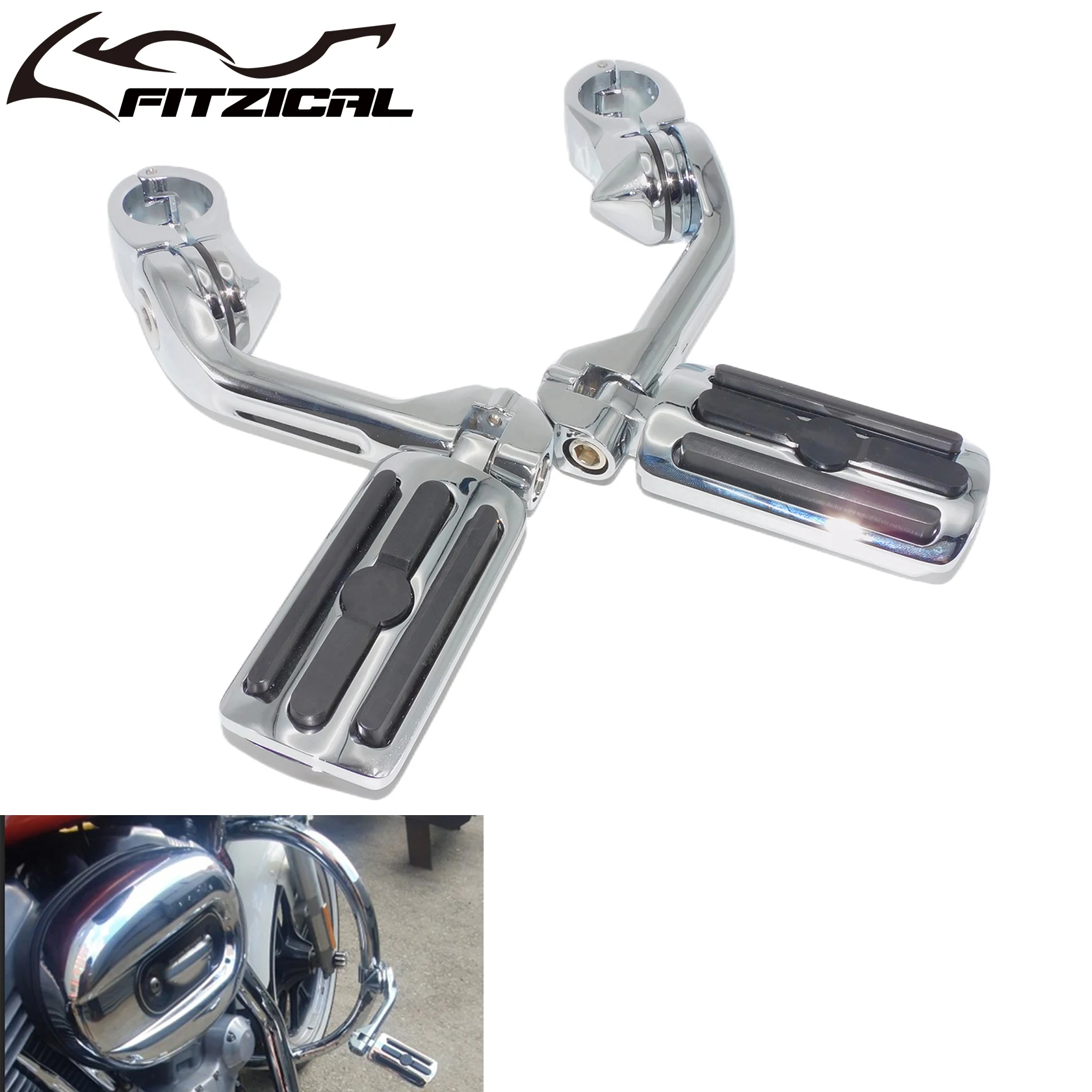 Motorcycle 32mm 25mm 1-1/4" Footpegs Highway Footrests Long Clamp Footrest For Harley Dyna Fat Boy Softail Touring Street Glide
Motorcycle 32mm 25mm 1-1/4" Footpegs Highway Footrests Long Clamp Footrest For Harley Dyna Fat Boy Softail Touring Street Glide