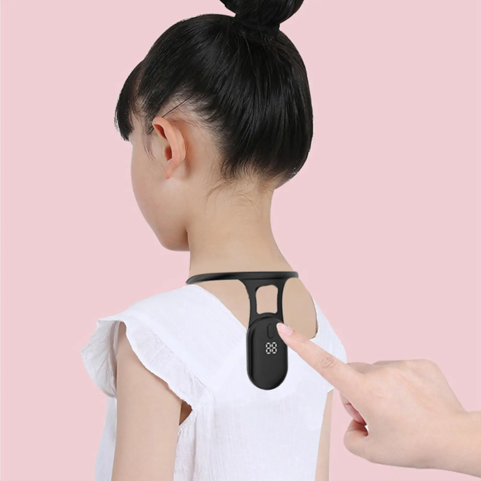 Intelligent Posture Corrector, Strapless Reminder Neckband Vibrate Remind Easy
Intelligent Posture Corrector, Strapless Reminder Neckband Vibrate Remind Easy