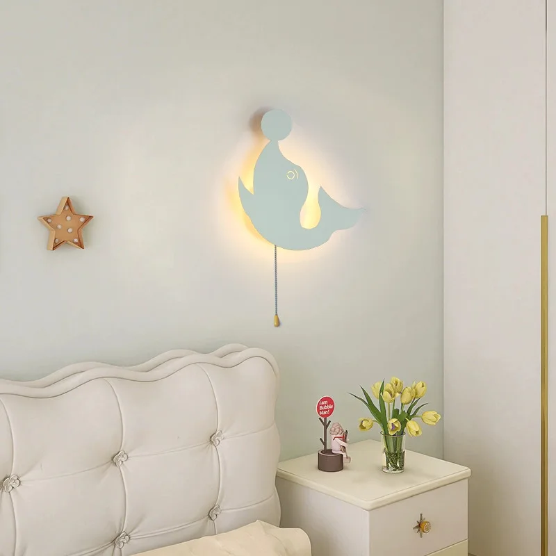 New Children's Room Wall Lamp Simple Modern Cartoon Cute Interior Decoration Boy And Girl Room Bedroom Bedside LED Wall Lamps
New Children's Room Wall Lamp Simple Modern Cartoon Cute Interior Decoration Boy And Girl Room Bedroom Bedside LED Wall Lamps