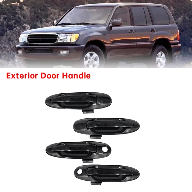 4Pcs/Set Exterior Door Handle For Toyota Land Cruiser Lexus LX470 98-07 69220-60071 6921060071 69240-60081 6923060081
4Pcs/Set Exterior Door Handle For Toyota Land Cruiser Lexus LX470 98-07 69220-60071 6921060071 69240-60081 6923060081
