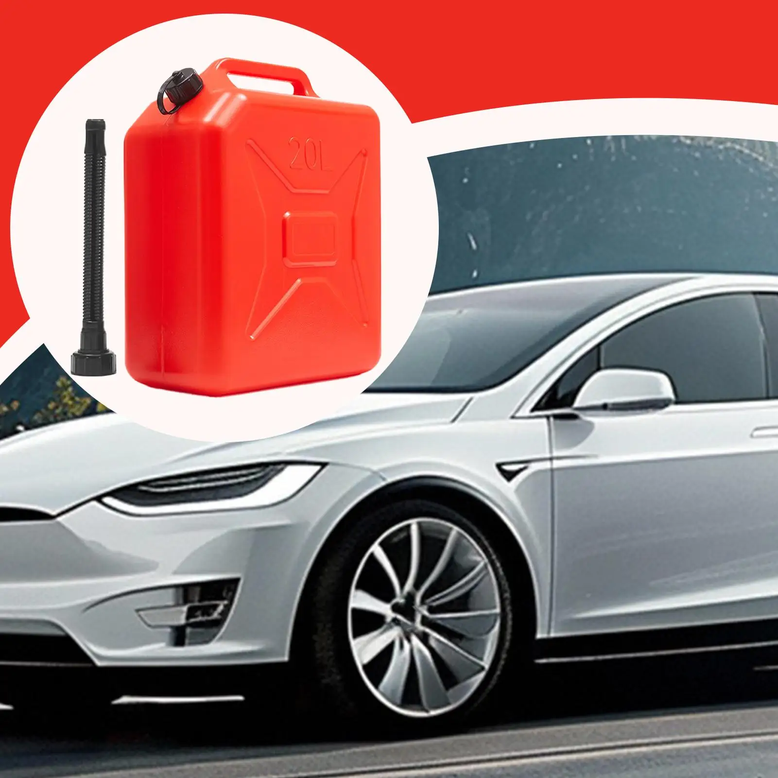 Portable Thickened Fuel Oil Can Durable Petrol Storage Tank Reliable Refueling Barrel for Car Motorcycle Boat Automotive Use
Portable Thickened Fuel Oil Can Durable Petrol Storage Tank Reliable Refueling Barrel for Car Motorcycle Boat Automotive Use