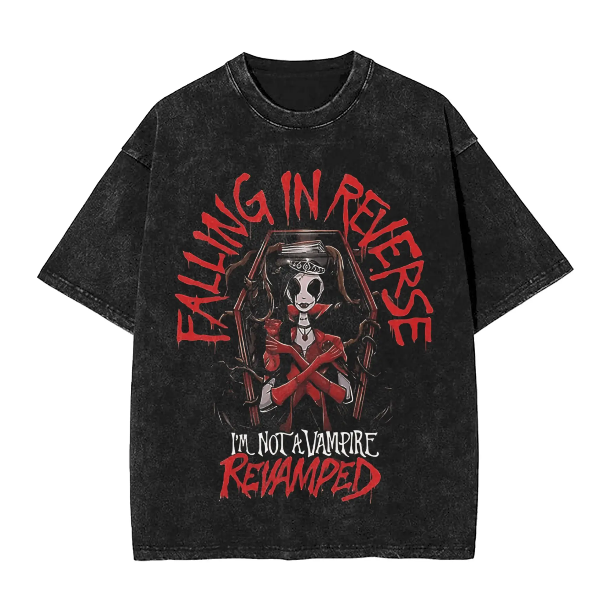 Rock Band Falling in Reverse Tour Washed T-Shirt Men Y2K Funny Cotton Summer O Neck Trending Tee Shirt Loose Big Size Tops
Rock Band Falling in Reverse Tour Washed T-Shirt Men Y2K Funny Cotton Summer O Neck Trending Tee Shirt Loose Big Size Tops