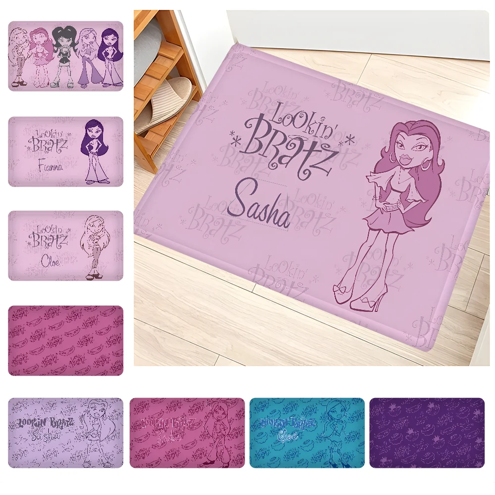 Cartoon B-Bratzs Floor Mat Cheaper Anti-slip Modern Living Room Balcony Printed Bedside Mats
Cartoon B-Bratzs Floor Mat Cheaper Anti-slip Modern Living Room Balcony Printed Bedside Mats