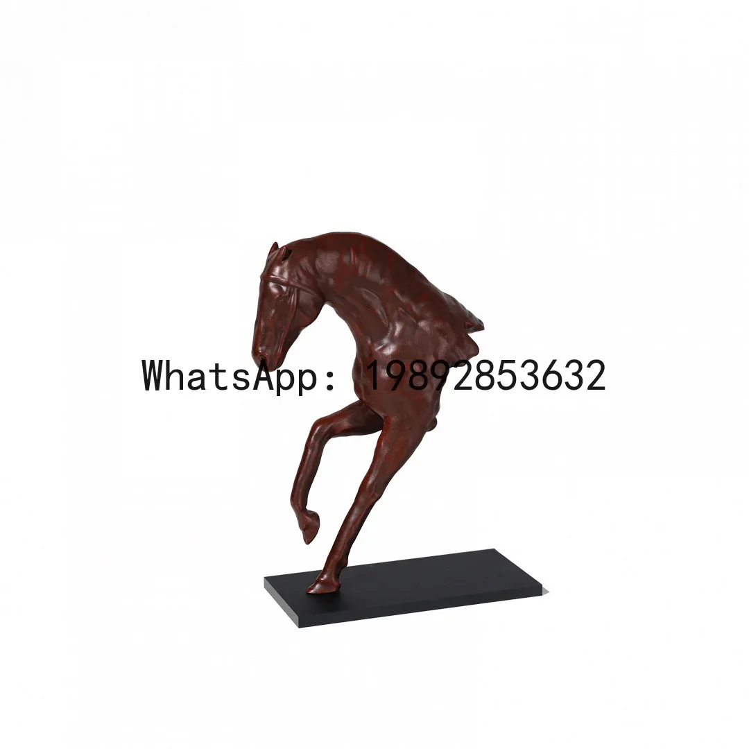 A1 Resin Handicrafts Simulated Animal Sculptures Retro Horse Sculptures Horses Heads Horse-shaped Statue Home Decoration
A1 Resin Handicrafts Simulated Animal Sculptures Retro Horse Sculptures Horses Heads Horse-shaped Statue Home Decoration