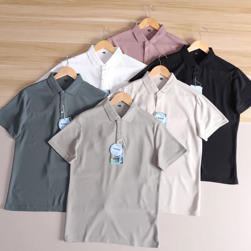 Cool Tech Qui Dry Breathable ort Sve irt Men's Casual Turn-down Collar Busin Summer Faion Urban Sle
Cool Tech Qui Dry Breathable ort Sve irt Men's Casual Turn-down Collar Busin Summer Faion Urban Sle