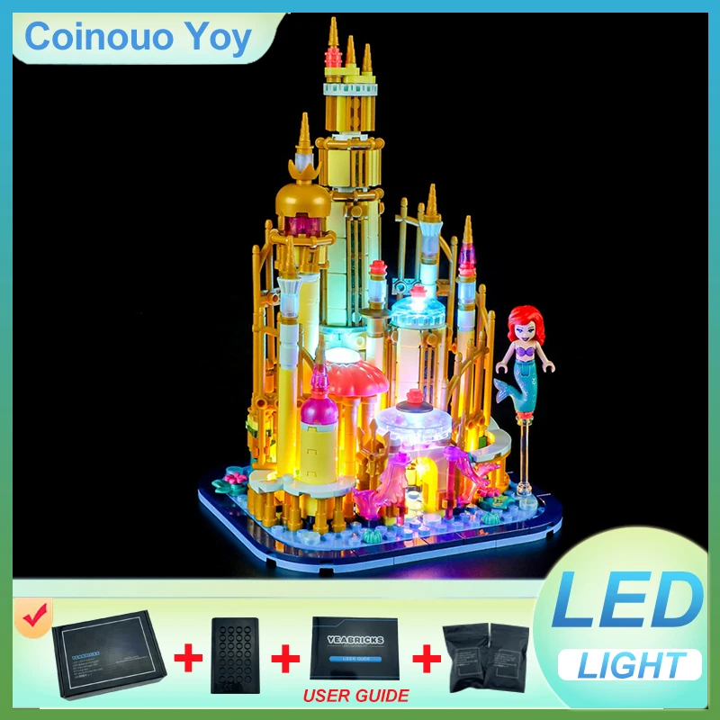 LIGHT For LEGO 40708 Mini Disney Ariel's Castle Block DIY Toy (NO Blocks Model,Only LED Light) Brick Light Set Kid Gift
LIGHT For LEGO 40708 Mini Disney Ariel's Castle Block DIY Toy (NO Blocks Model,Only LED Light) Brick Light Set Kid Gift