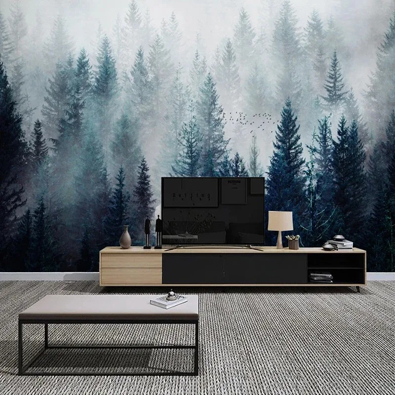 Nordic Style 3D Wall Mural Cloud Forest Natural Landscape Wallpaper Modern Home Interior Wall Art Decor for Living Room Bedroom
Nordic Style 3D Wall Mural Cloud Forest Natural Landscape Wallpaper Modern Home Interior Wall Art Decor for Living Room Bedroom