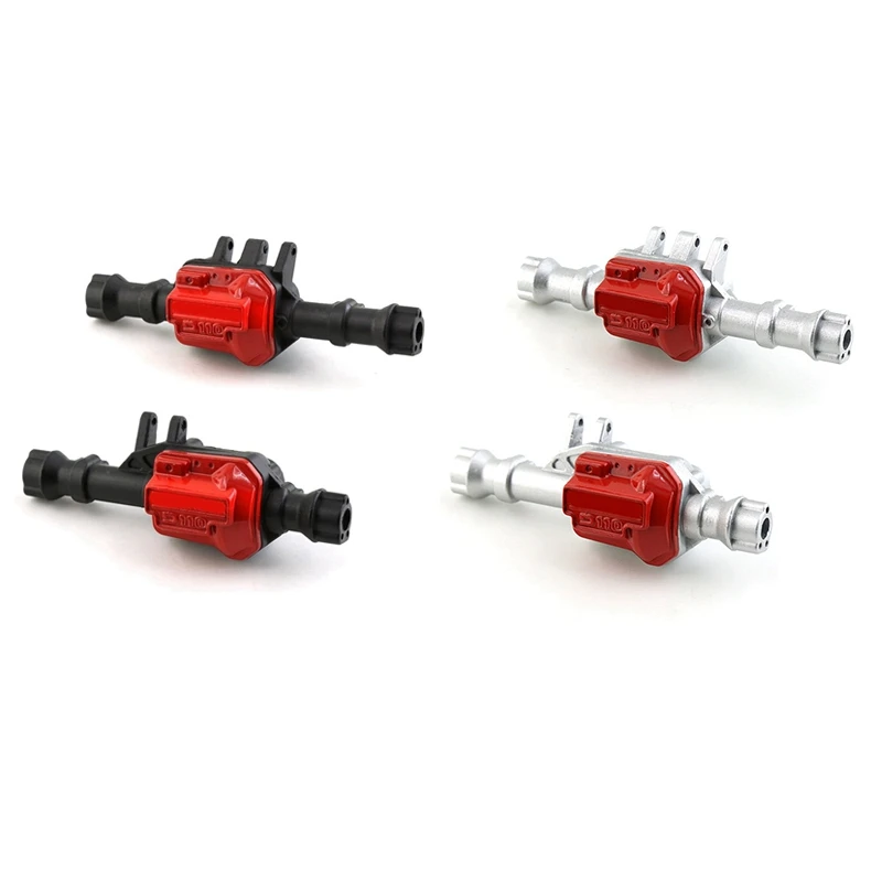 T84C-2Pcs Metal Front And Rear Axle Housing With Differential Cover 300G For Traxxas TRX4 1/10 RC Crawler Car Upgrade Parts
T84C-2Pcs Metal Front And Rear Axle Housing With Differential Cover 300G For Traxxas TRX4 1/10 RC Crawler Car Upgrade Parts