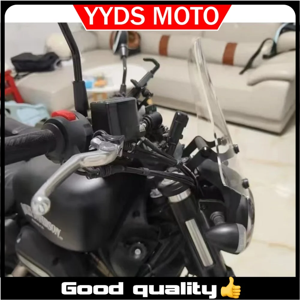 New For QJMOTO SRV300 Accessories Windshield Sports Windscreen Wind Deflector Fit QJMOTO SRV300 SRV125 SRV250 SRV 125 / 250 /300
New For QJMOTO SRV300 Accessories Windshield Sports Windscreen Wind Deflector Fit QJMOTO SRV300 SRV125 SRV250 SRV 125 / 250 /300