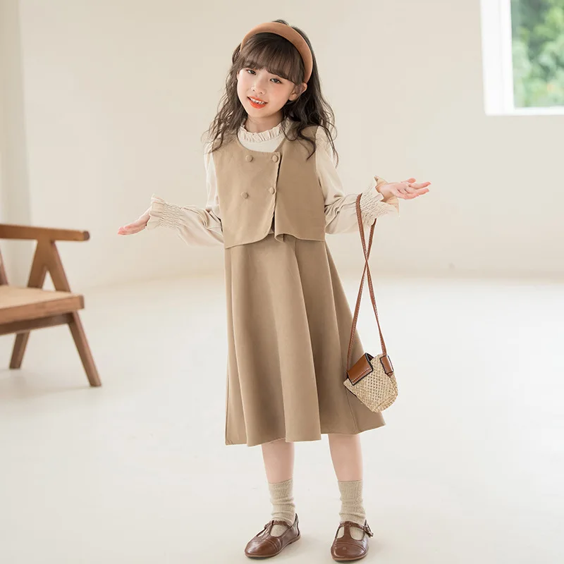 Korean Children's Clothing 2025 Autumn Teenager Girl Dress One-piece Dress Junior Girl Dresses Toddler Girl long Sleeve Dresses
Korean Children's Clothing 2025 Autumn Teenager Girl Dress One-piece Dress Junior Girl Dresses Toddler Girl long Sleeve Dresses
