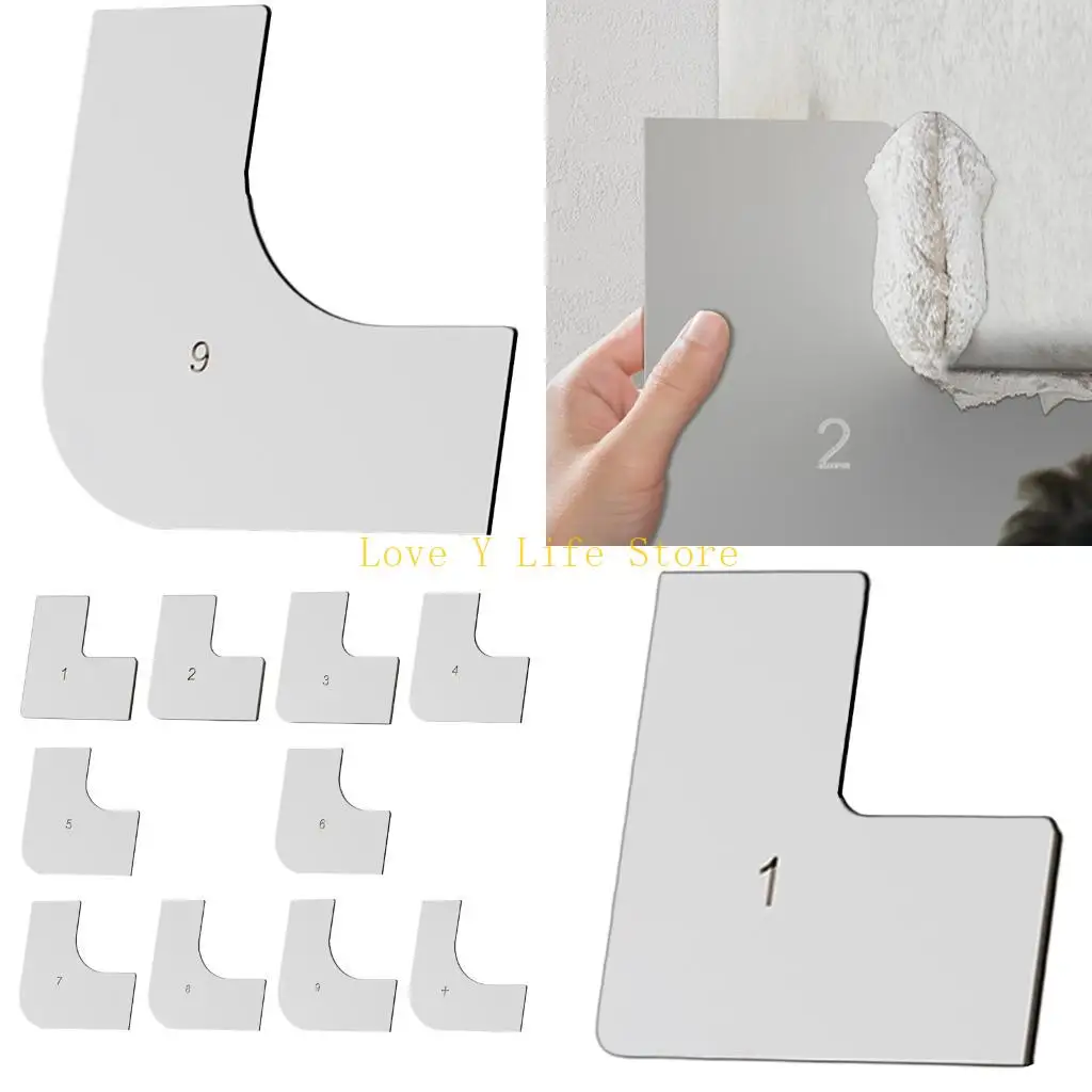 L74C Multipurpose Scraper Concrete Trowel Rounded Corners Taping Tool for Wall Paint Removal and Surfaces Preparation
L74C Multipurpose Scraper Concrete Trowel Rounded Corners Taping Tool for Wall Paint Removal and Surfaces Preparation