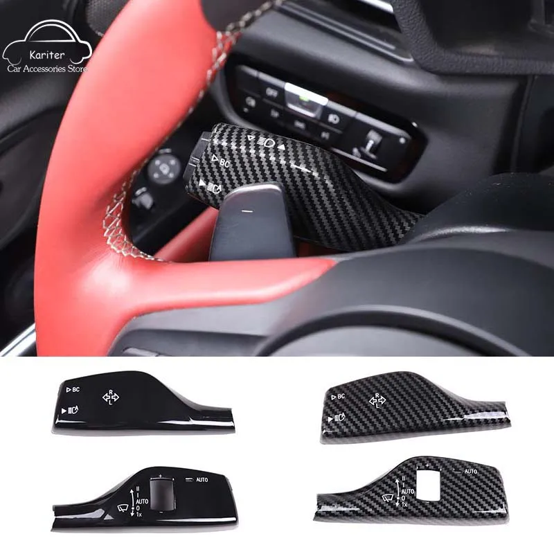 For Toyota Supra MK5 A90 2019-2022 ABS Carbon Fiber Turn Signal Lever Cover Wiper Lever Cover Decorative Sticker Car Accessories
For Toyota Supra MK5 A90 2019-2022 ABS Carbon Fiber Turn Signal Lever Cover Wiper Lever Cover Decorative Sticker Car Accessories