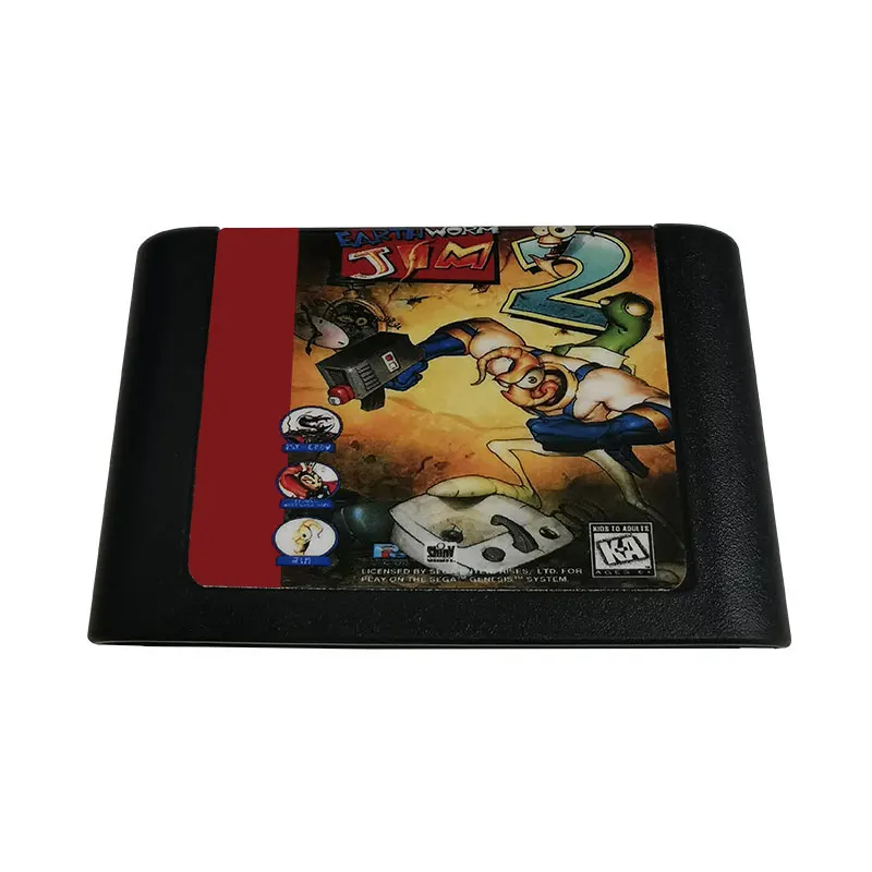 Игровая карта Earthworm jim2 16 бит MD для Sega Mega Drive и для оригинальной консоли
Игровая карта Earthworm jim2 16 бит MD для Sega Mega Drive и для оригинальной консоли