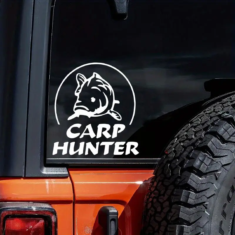 Carp Hunter Fishing Vinyl Decal Waterproof Car Sticker Car Motorcycle Helmet Laptop Tank Fairing Auto Exterior Styling Decal
Carp Hunter Fishing Vinyl Decal Waterproof Car Sticker Car Motorcycle Helmet Laptop Tank Fairing Auto Exterior Styling Decal