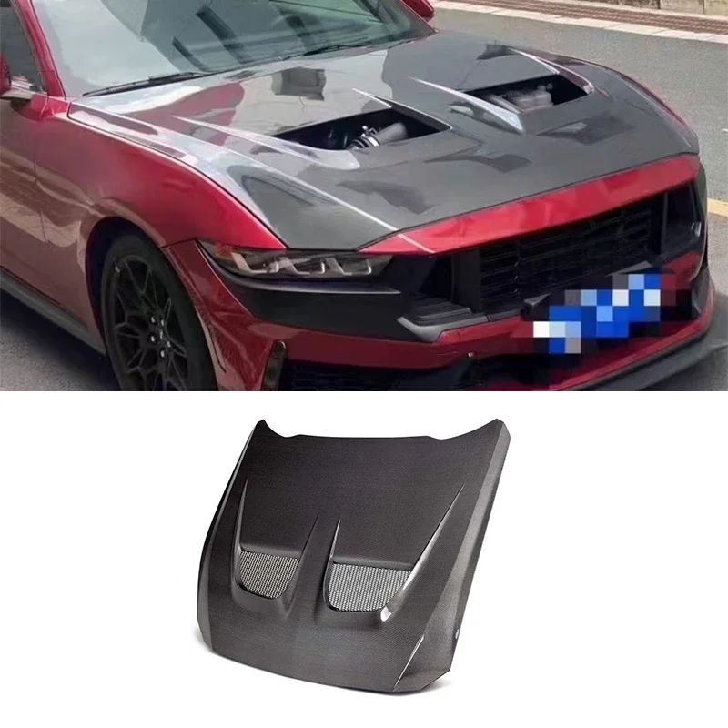 carbon fiber engine cover for Ford Mustang 2024-2027 modified hood bonnet Body Kit Car Accessories
carbon fiber engine cover for Ford Mustang 2024-2027 modified hood bonnet Body Kit Car Accessories