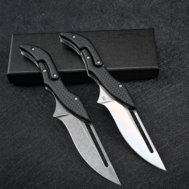 Knife D2 Steel Mechanical Folding Knife Outdoor Hunting Camping Survival EDC Pocket Tool Knives Portable Nylon Fiberglass Handle
Knife D2 Steel Mechanical Folding Knife Outdoor Hunting Camping Survival EDC Pocket Tool Knives Portable Nylon Fiberglass Handle