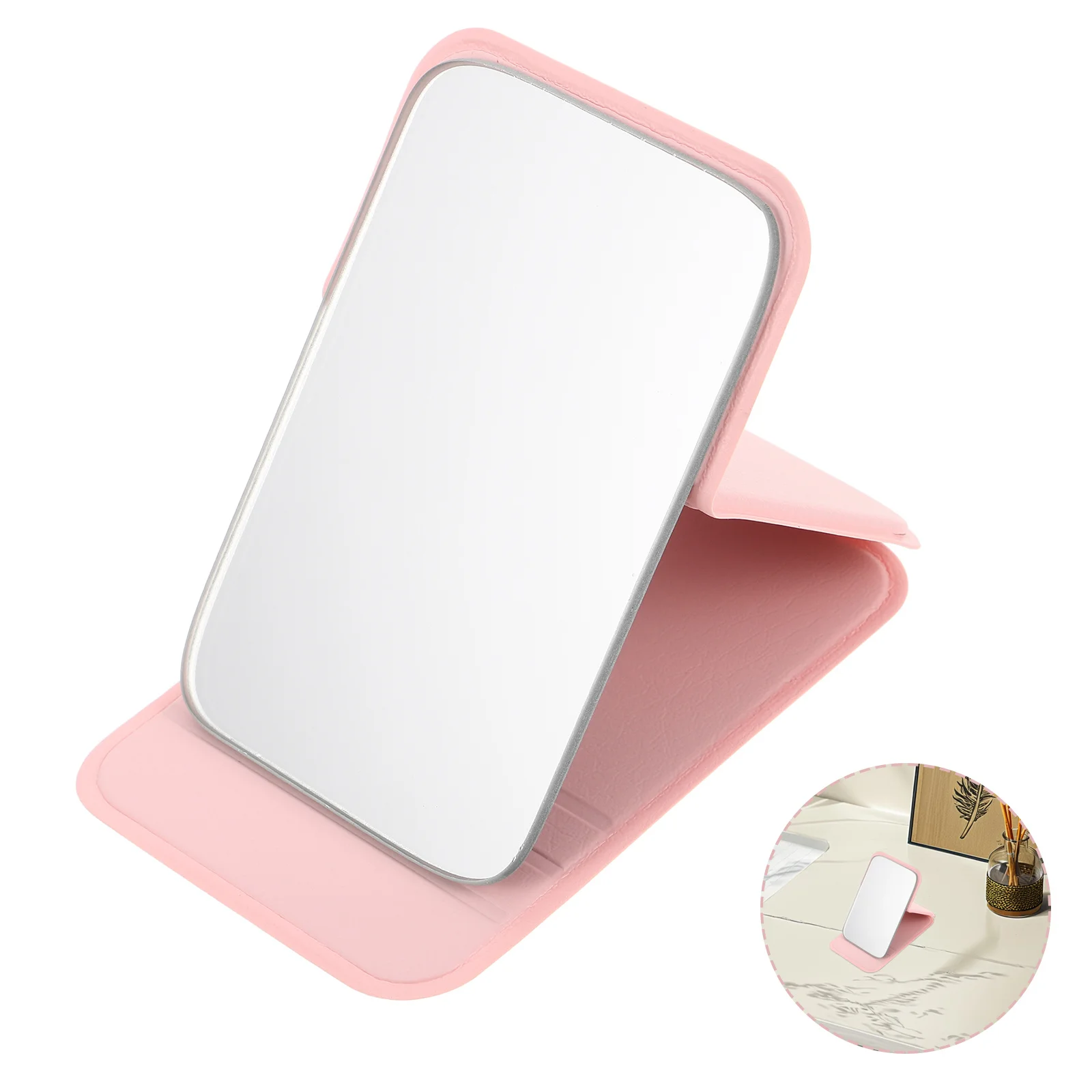 Mini Travel Mirror High Quality Reflective Surface Foldable Compact Shape for Everyday Use on The Go Makeup Adjustments
Mini Travel Mirror High Quality Reflective Surface Foldable Compact Shape for Everyday Use on The Go Makeup Adjustments