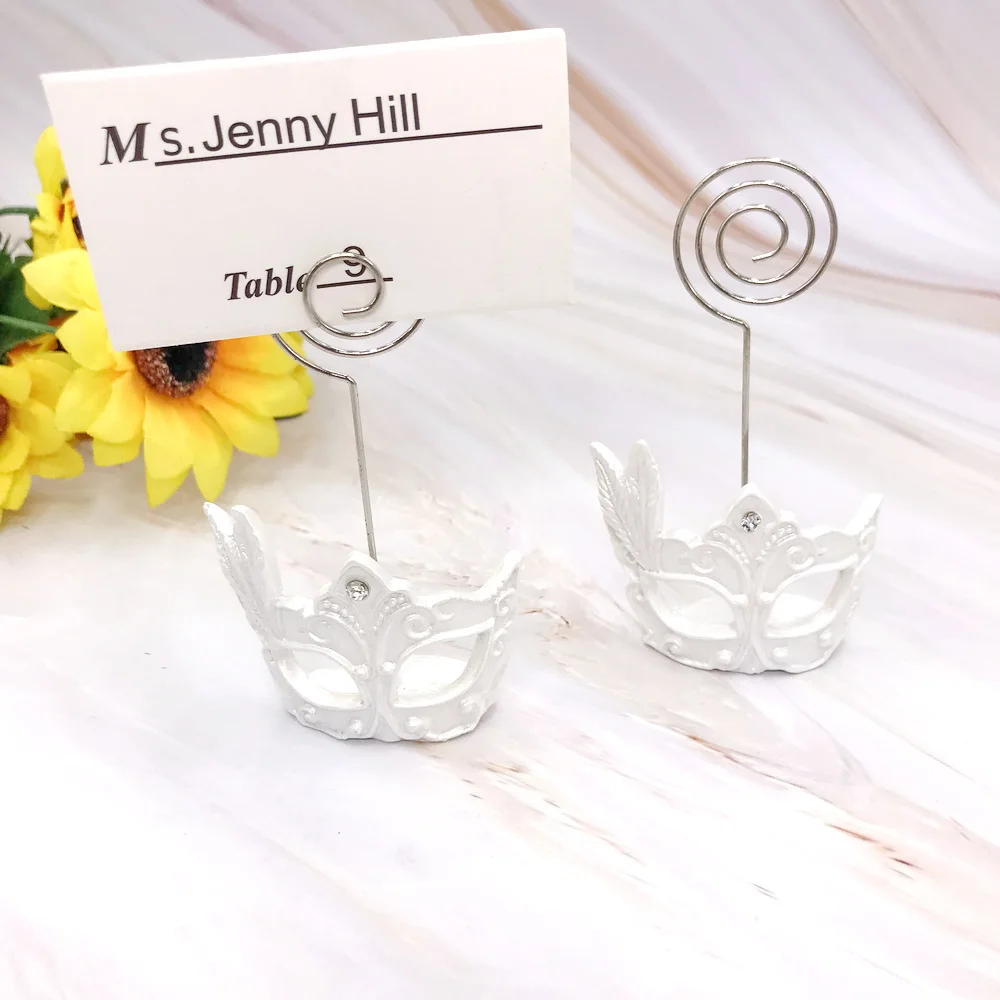 Mardi Gras Masked Theme Place Card Holder, Wedding Favors, Table Setting Decor, Name Card Holders, Drop Shipping, 12Pcs
Mardi Gras Masked Theme Place Card Holder, Wedding Favors, Table Setting Decor, Name Card Holders, Drop Shipping, 12Pcs