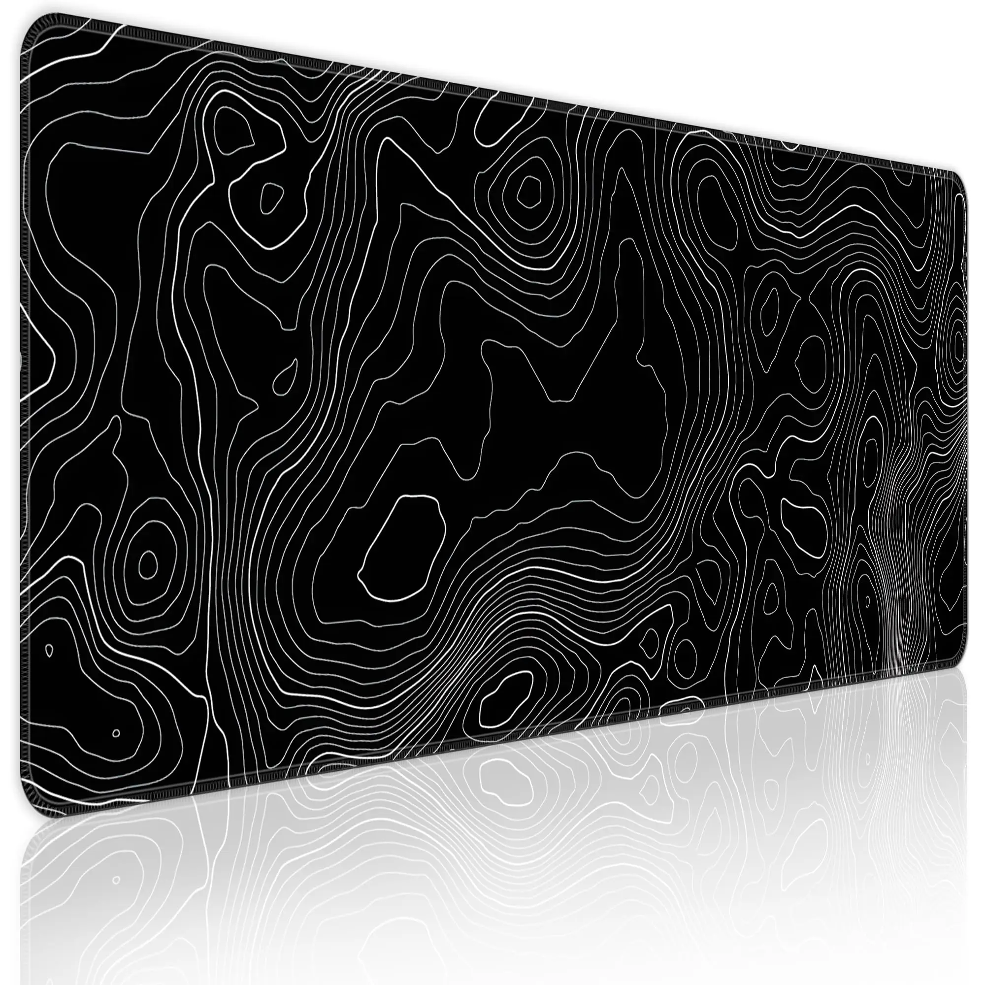 Mouse Pad Gaming Mousepad Desk Mat for Keyboard and Mouse, Keyboard Pad XL Large Mouse Padfor Home and Office(Black Topographic)
Mouse Pad Gaming Mousepad Desk Mat for Keyboard and Mouse, Keyboard Pad XL Large Mouse Padfor Home and Office(Black Topographic)
