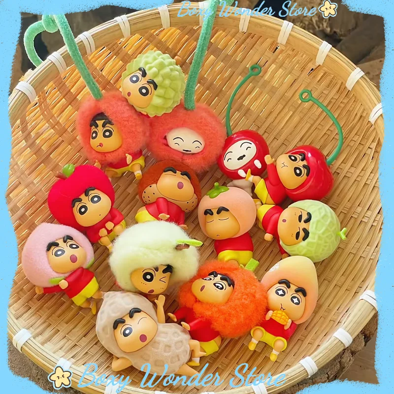 52TOYS Authentic Crayon Shin Chan Munch On Fruit Series Mini Blind Box Cute Trendy Toy Desktop Ornament Mysterious Box Kawaii
52TOYS Authentic Crayon Shin Chan Munch On Fruit Series Mini Blind Box Cute Trendy Toy Desktop Ornament Mysterious Box Kawaii