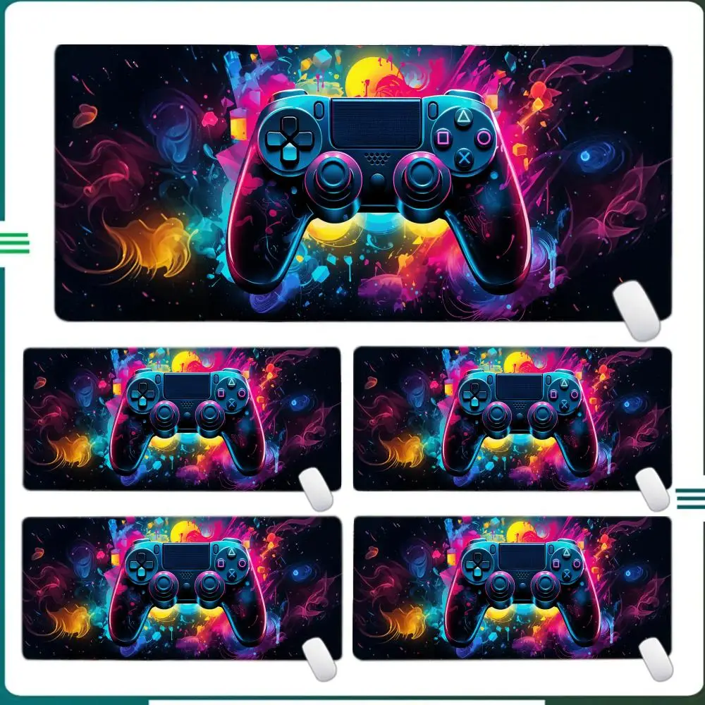 Большой яркий дизайн геймпада, игровой коврик для мыши 90x40 XXL, геймерская клавиатура, коврики для мыши, офисные коврики для ноутбука, стола, нескользящий резиновый коврик для стола
Большой яркий дизайн геймпада, игровой коврик для мыши 90x40 XXL, геймерская клавиатура, коврики для мыши, офисные коврики для ноутбука, стола, нескользящий резиновый коврик для стола