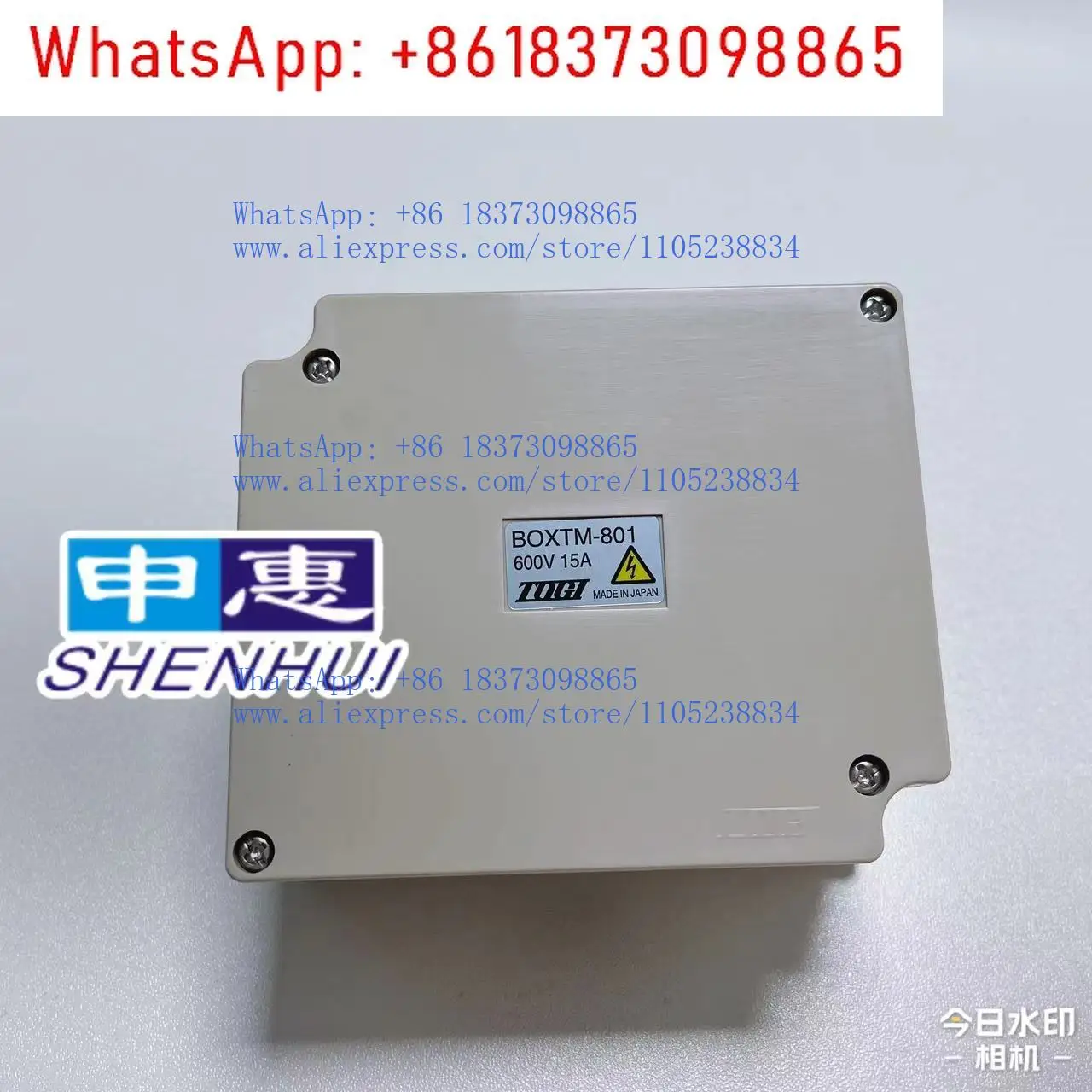 Клеммная коробка BOXTM-801, TOGI, Япония, оригинал в наличии
Клеммная коробка BOXTM-801, TOGI, Япония, оригинал в наличии