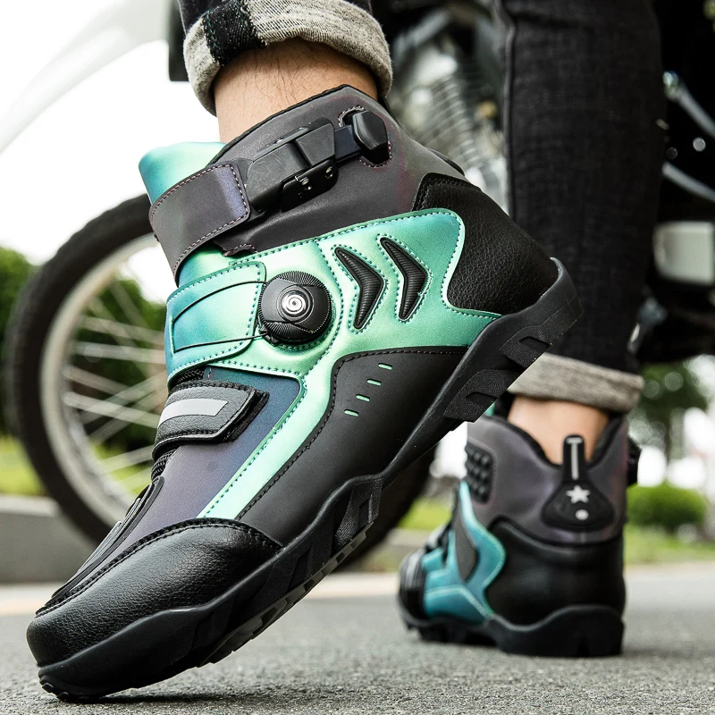 Motorcycle protective riding boots unisex off-road four seasons anti slip comfortable breathable equipment casual cycling shoes
Motorcycle protective riding boots unisex off-road four seasons anti slip comfortable breathable equipment casual cycling shoes