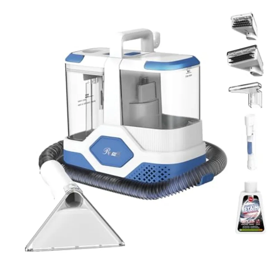 Multi-Purpose Portable Carpet and Upholstery Cleaner, Powerful Suction 18 KPa Spot Cleaner, 600W Motor, Car and Auto Detailer,
Multi-Purpose Portable Carpet and Upholstery Cleaner, Powerful Suction 18 KPa Spot Cleaner, 600W Motor, Car and Auto Detailer,
