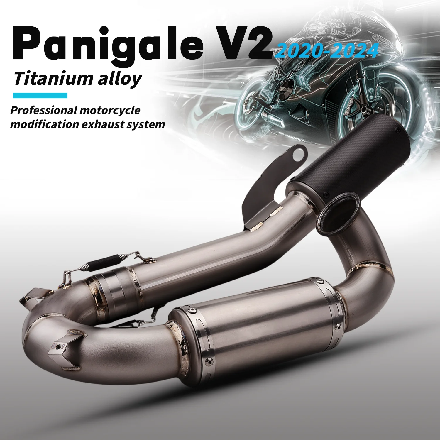 For Panigale V2 V2 S 2020-2024 D35A-LT41T Escape Motorcycle titanium alloy system exhaust SC project carbon fiber tail en
For Panigale V2 V2 S 2020-2024 D35A-LT41T Escape Motorcycle titanium alloy system exhaust SC project carbon fiber tail en