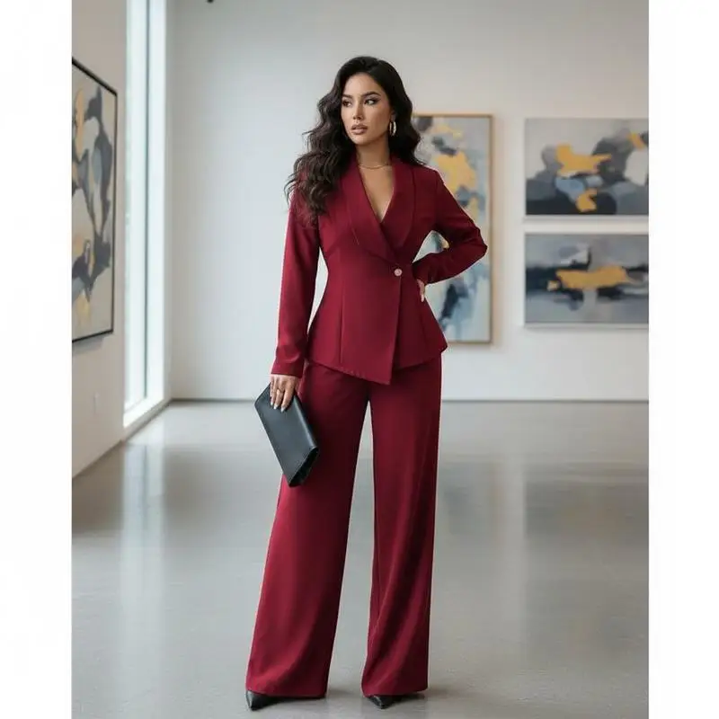 Elegant Casual Suit L 93608 V Neck Wide Leg Women's Fashion Set Summer Season Brand Unbranded Listing Year 2026
Elegant Casual Suit L 93608 V Neck Wide Leg Women's Fashion Set Summer Season Brand Unbranded Listing Year 2026