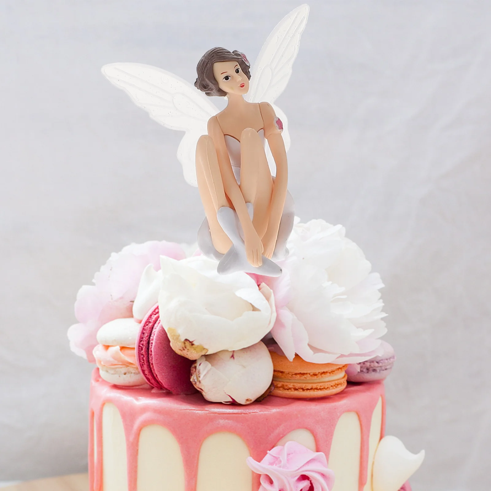 3Pcs White Wings Flower Fairy Miniature Desktop Decoration Cake Decoration Car Ornament Elegant Landscape Ornament
3Pcs White Wings Flower Fairy Miniature Desktop Decoration Cake Decoration Car Ornament Elegant Landscape Ornament