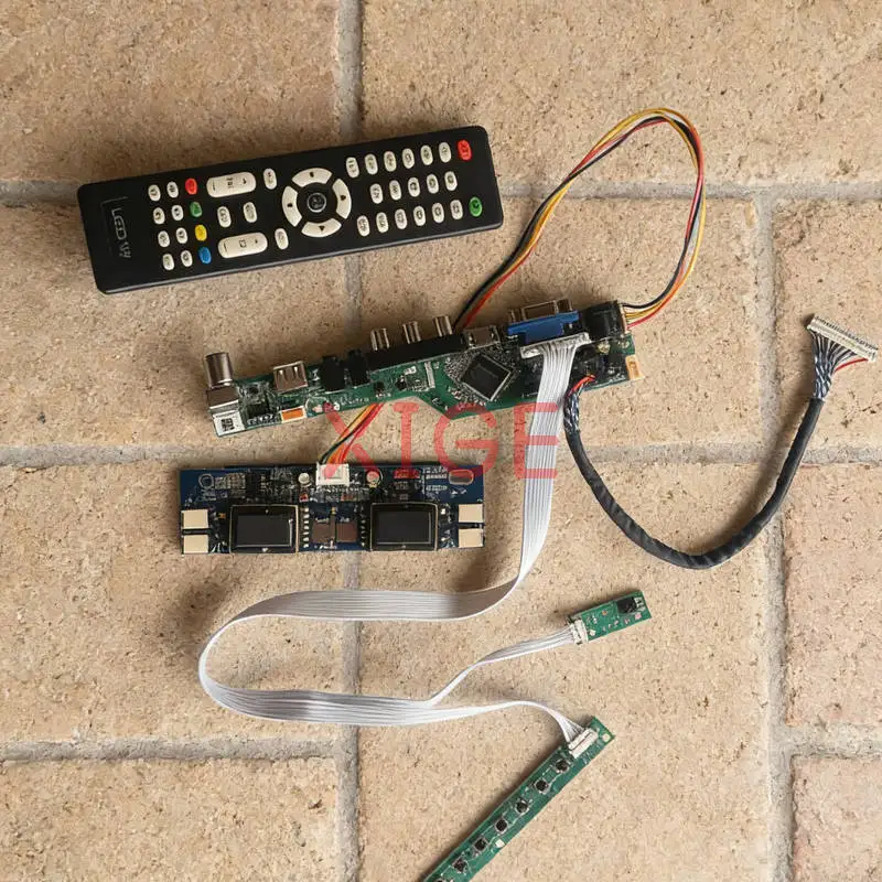 For HT190E01 HSD190ME13 HSD190MEN3 HSD190ME12 Matrix Controller Board Kit 1280*1024 LVDS 30-Pin 4-CCFL HDMI+VGA+AV+USB 1280x1024
For HT190E01 HSD190ME13 HSD190MEN3 HSD190ME12 Matrix Controller Board Kit 1280*1024 LVDS 30-Pin 4-CCFL HDMI+VGA+AV+USB 1280x1024