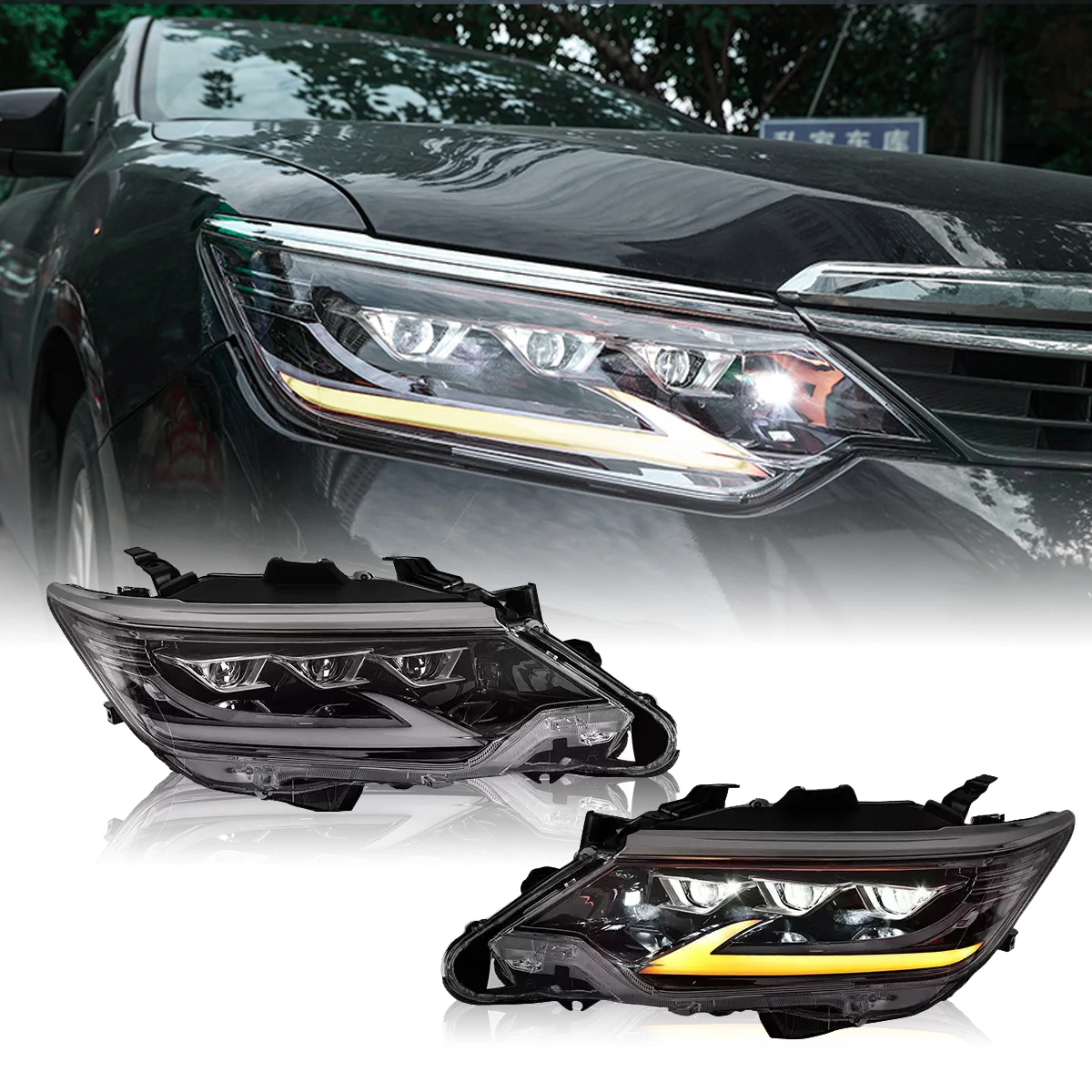 Auto Accessories LED Head Lamps For Toyota Camry 2015 2016 2017 Headlights Assembly DRL Low/High Beam Turn Signal Car Light
Auto Accessories LED Head Lamps For Toyota Camry 2015 2016 2017 Headlights Assembly DRL Low/High Beam Turn Signal Car Light