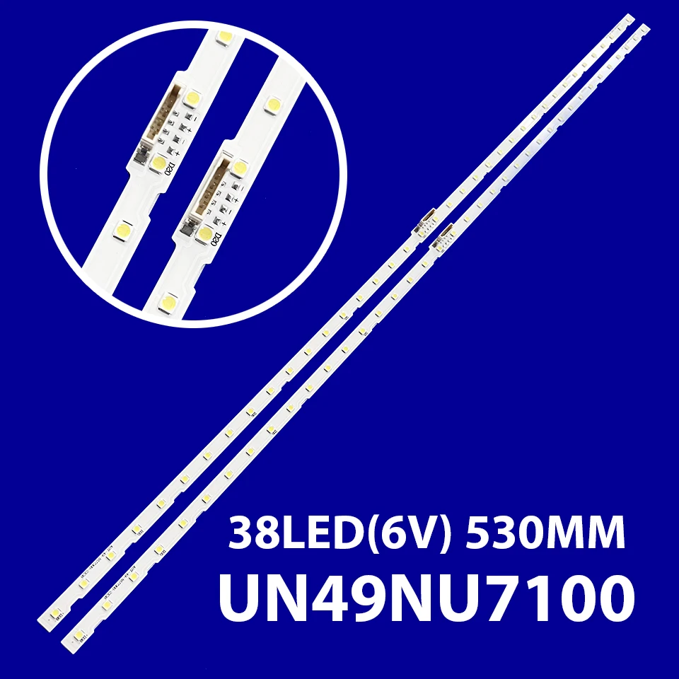 10 шт. полоса подсветки для Sam sung 49NU7100 UN49NU7100 UE49NU7100 UN49NU7100AG UN49NU7100G UN49NU7300 UE49NU7300U UE49NU7170U
10 шт. полоса подсветки для Sam sung 49NU7100 UN49NU7100 UE49NU7100 UN49NU7100AG UN49NU7100G UN49NU7300 UE49NU7300U UE49NU7170U