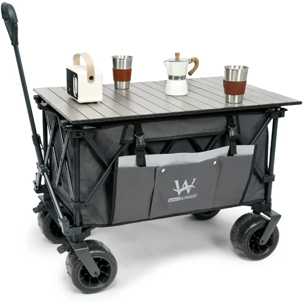 Folding Handcart, Large Capacity 400 Lbs, All-terrain Wheels, Heavy-duty Multi-purpose Handcart
Folding Handcart, Large Capacity 400 Lbs, All-terrain Wheels, Heavy-duty Multi-purpose Handcart