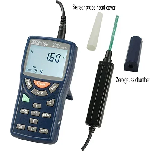 TES-3196 Гаусс-метр переменного/постоянного тока
TES-3196 Гаусс-метр переменного/постоянного тока