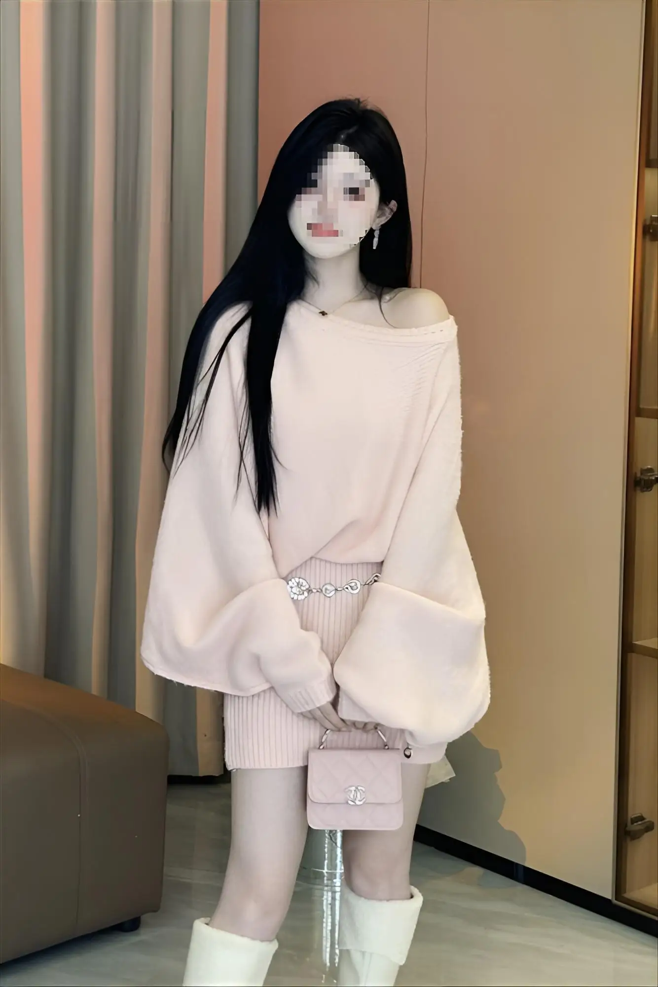 Knee Length Pullover Long Sweaters Jumpers Women Comfy Half-High Casual Work Womens Sporty Knitwear Lace Lap Patchworked Vintage
Knee Length Pullover Long Sweaters Jumpers Women Comfy Half-High Casual Work Womens Sporty Knitwear Lace Lap Patchworked Vintage