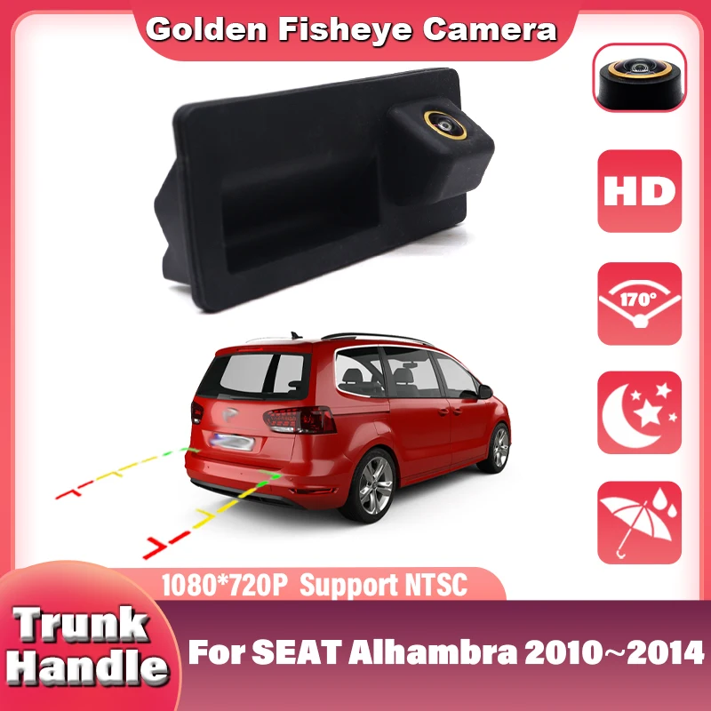 1080P Car Trunk Handle Camera Rear View Camera Full HD CCD Night Vision High Quality For SEAT Alhambra 2010 2011 2012 2013 2014
1080P Car Trunk Handle Camera Rear View Camera Full HD CCD Night Vision High Quality For SEAT Alhambra 2010 2011 2012 2013 2014