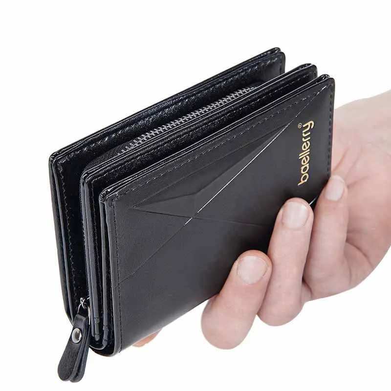 New Leather Men Women Wallet High Quality Zipper Hasp Short Desigh Hipster Purse Credit Card Holders Inserts Coin Vintage Wallet
New Leather Men Women Wallet High Quality Zipper Hasp Short Desigh Hipster Purse Credit Card Holders Inserts Coin Vintage Wallet
