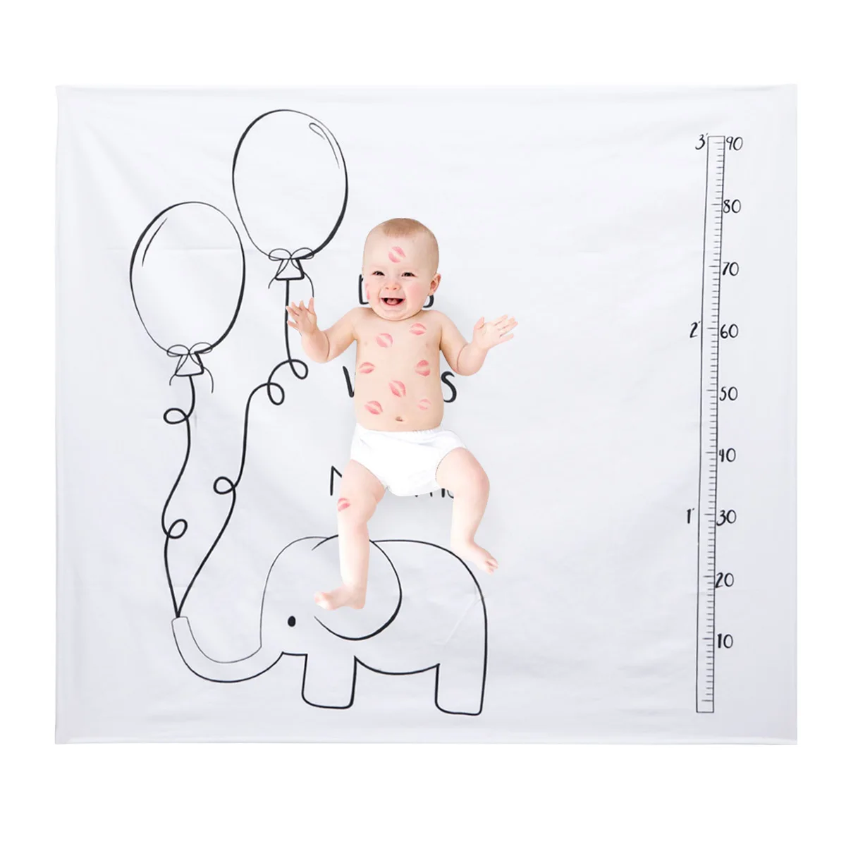Baby Photography Cloth Baby Milestone Blanket Photo Props Swaddle Newborn Soft Polyester Cotton Blend Perfect Keepsakes
Baby Photography Cloth Baby Milestone Blanket Photo Props Swaddle Newborn Soft Polyester Cotton Blend Perfect Keepsakes