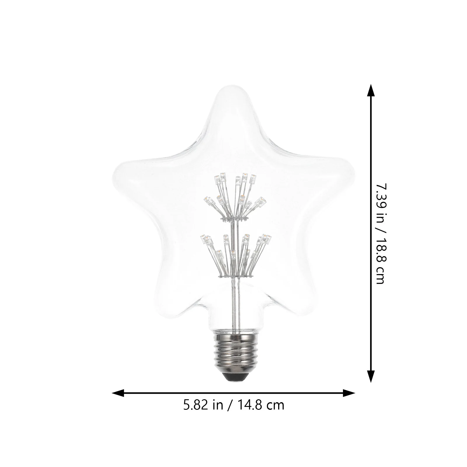 Edison Bulb E27 Vintage Style Decorative LED Bulb Soft Light Transmission for Indoor Chandelier Wall Sconce Edison Bulbs 
Edison Bulb E27 Vintage Style Decorative LED Bulb Soft Light Transmission for Indoor Chandelier Wall Sconce Edison Bulbs